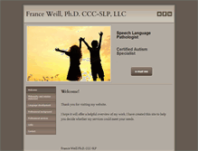 Tablet Screenshot of franceweillslp.com